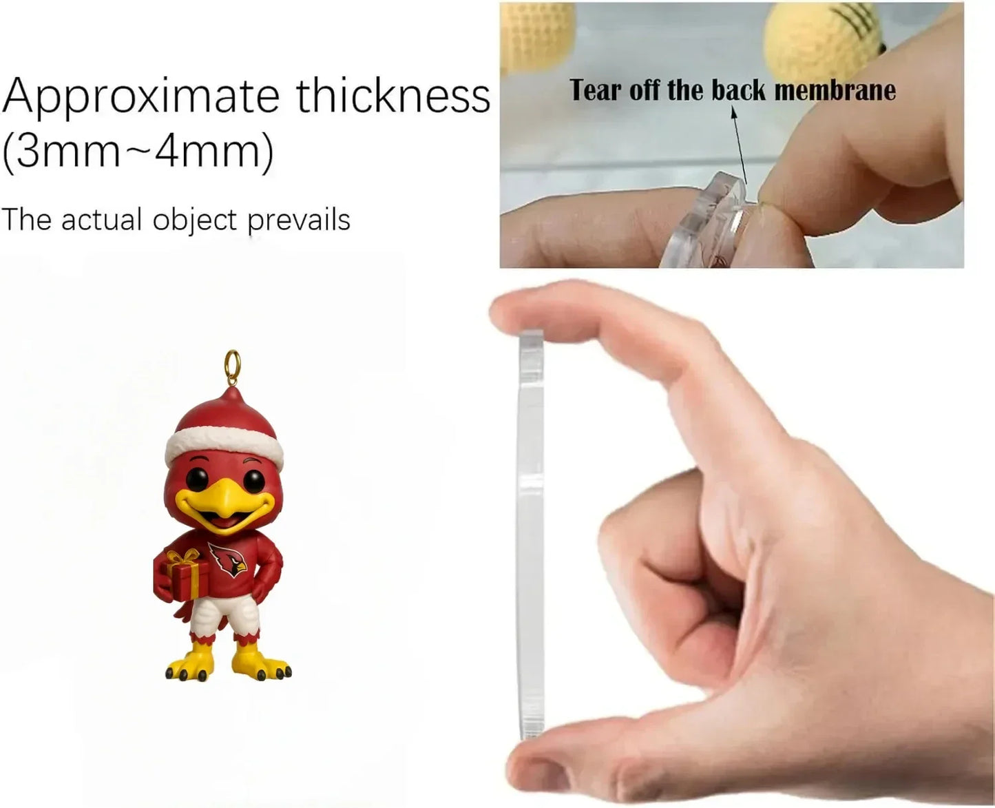 ARCD Arizona Cardinals Festive Collectibles Premium Advent Calendar 2025