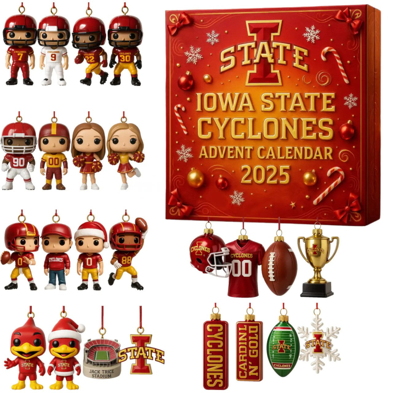 ISC Festive Collectibles Premium Advent Calendar 2025