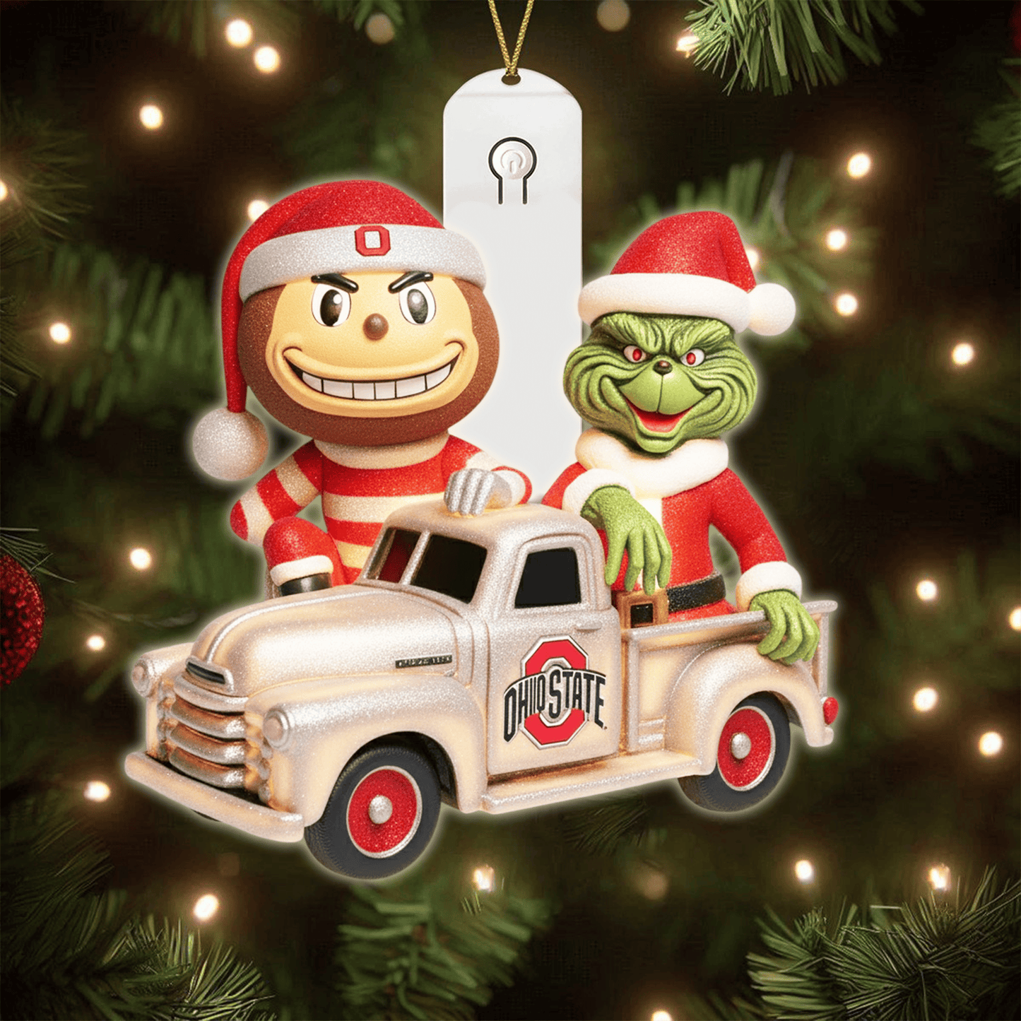 OSB 2025 Acrylic Christmas Tree Topper & Ornament Bundle - Exclusive Festive Fan Collectible Gift Set