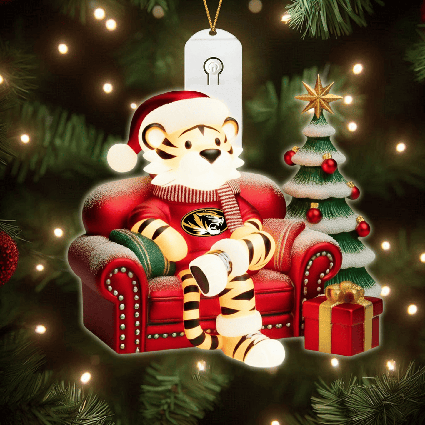 MSTG 2025 Acrylic Christmas Tree Topper & Ornament Bundle - Exclusive Festive Fan Collectible Gift Set