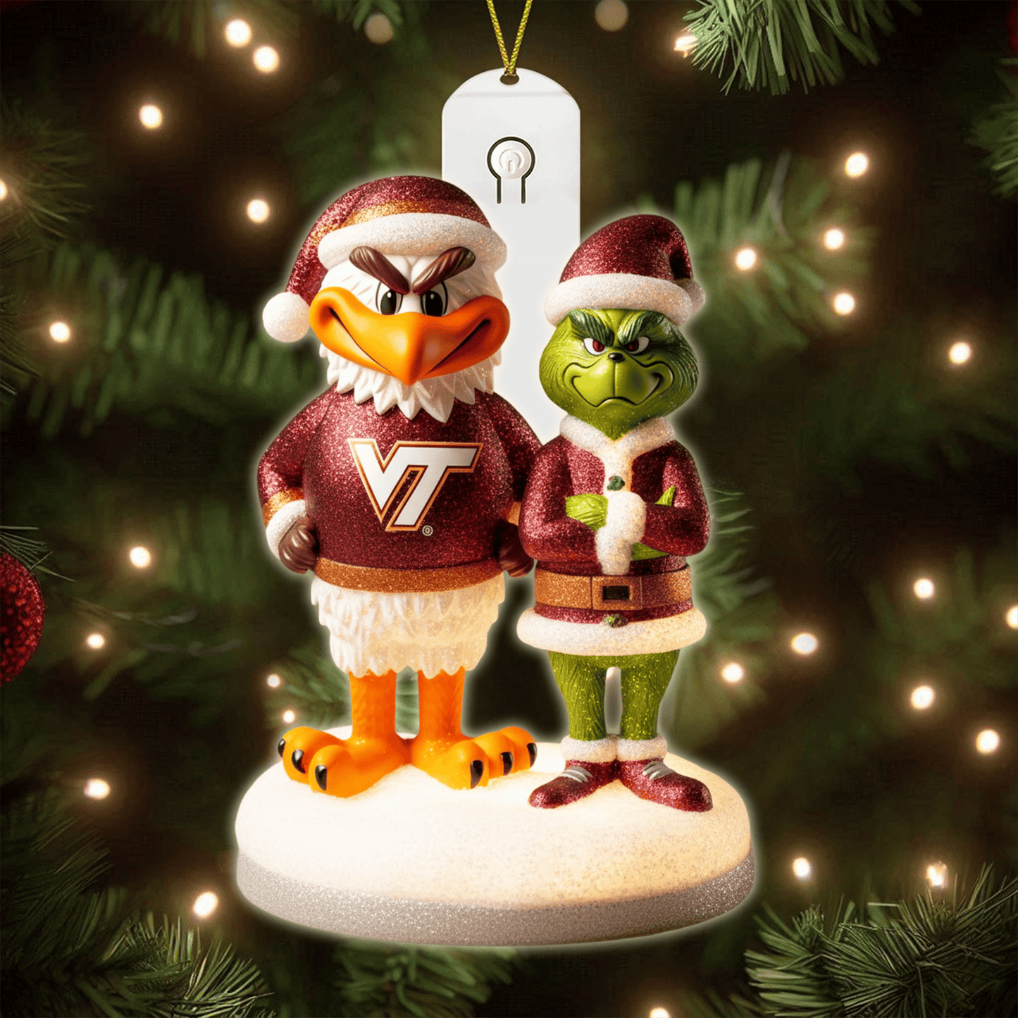 VTH 2025 Acrylic Christmas Tree Topper & Ornament Bundle - Exclusive Festive Fan Collectible Gift Set