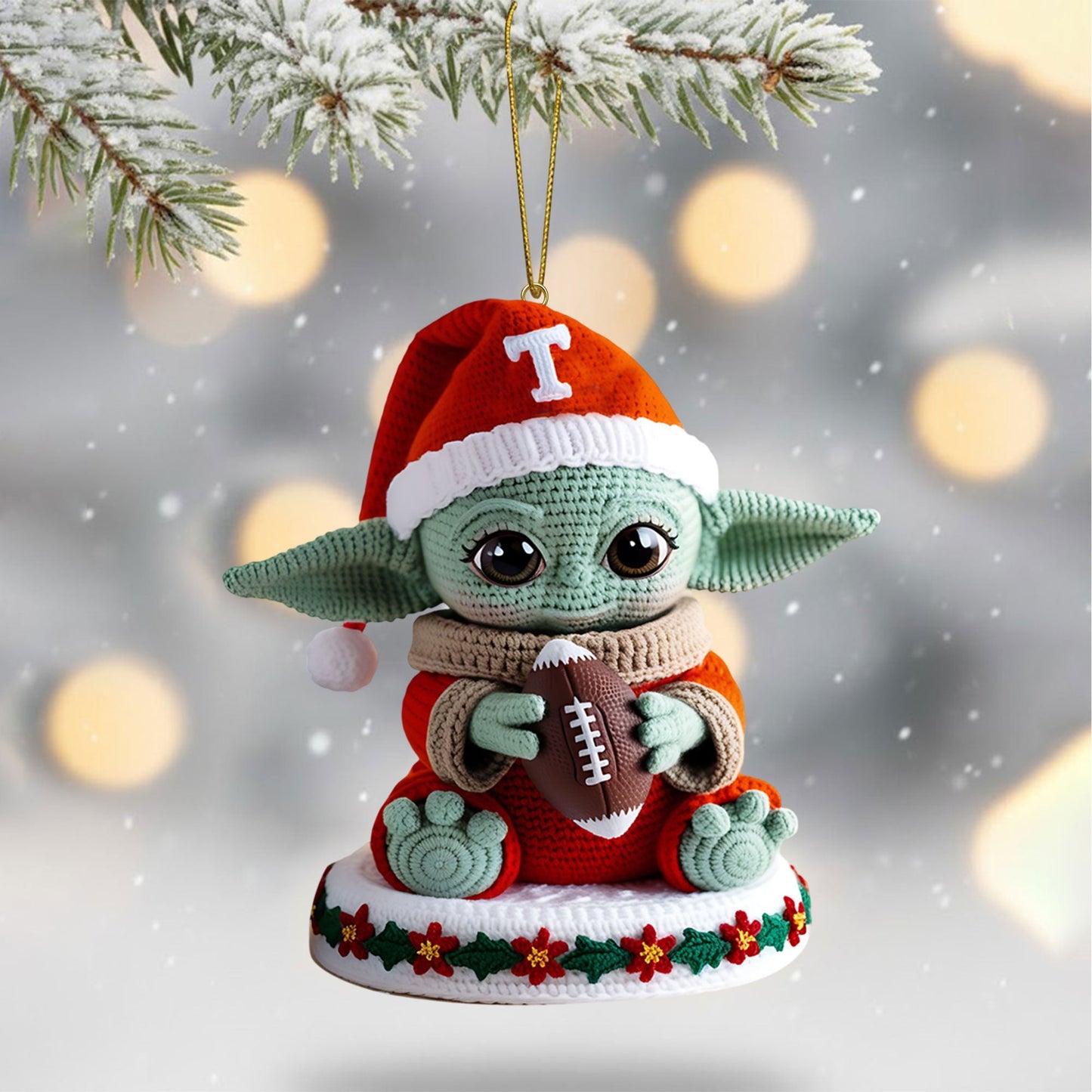 TVF 2025 Acrylic Christmas Tree Topper & Ornament Bundle - Exclusive Festive Fan Collectible Gift Set