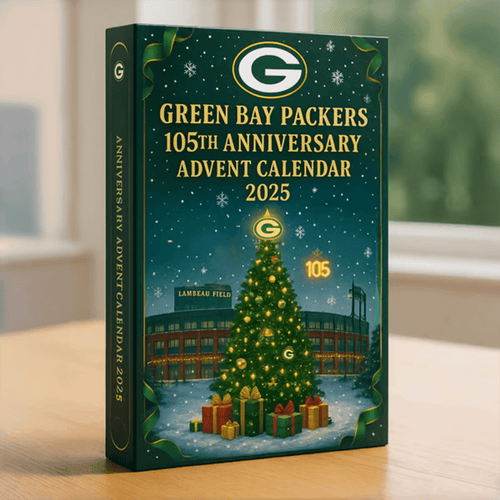 GBP Green Bay Packers 105th Anniversary Festive Collectibles Premium Advent Calendar 2025