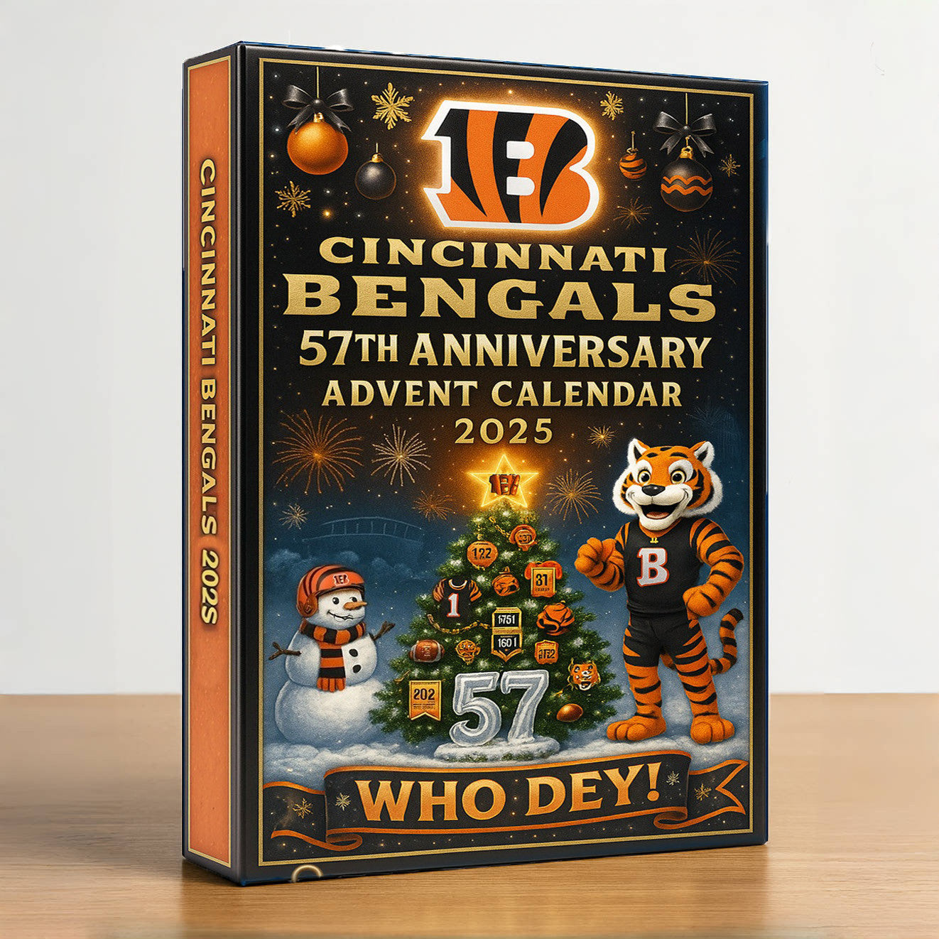CCBG Cincinnati Bengals Festive Collectibles Premium Advent Calendar 2025