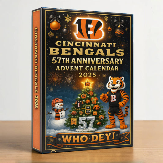 CCBG Cincinnati Bengals Festive Collectibles Premium Advent Calendar 2025