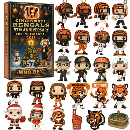 CCBG Cincinnati Bengals Festive Collectibles Premium Advent Calendar 2025