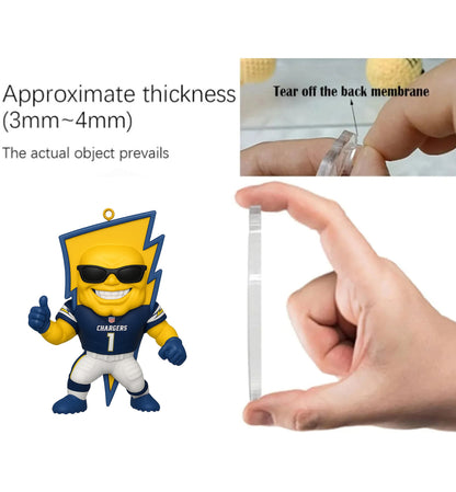 LAC Los Angeles Chargers Festive Collectibles Premium Advent Calendar 2025