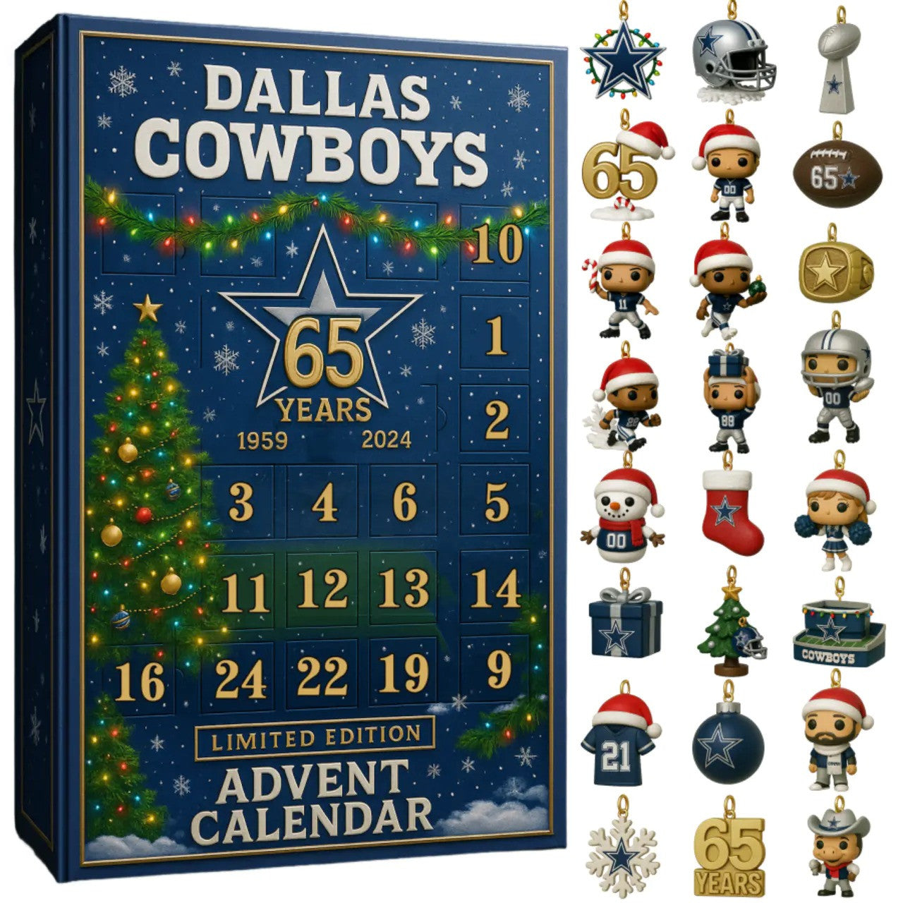 DLCB 65th Anniversary Festive Collectibles Premium Advent Calendar 2025