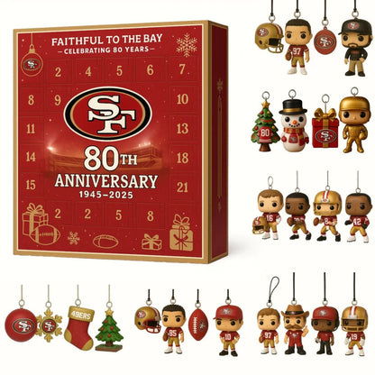 SF49 80th Anniversary Festive Collectibles Premium Advent Calendar 2025