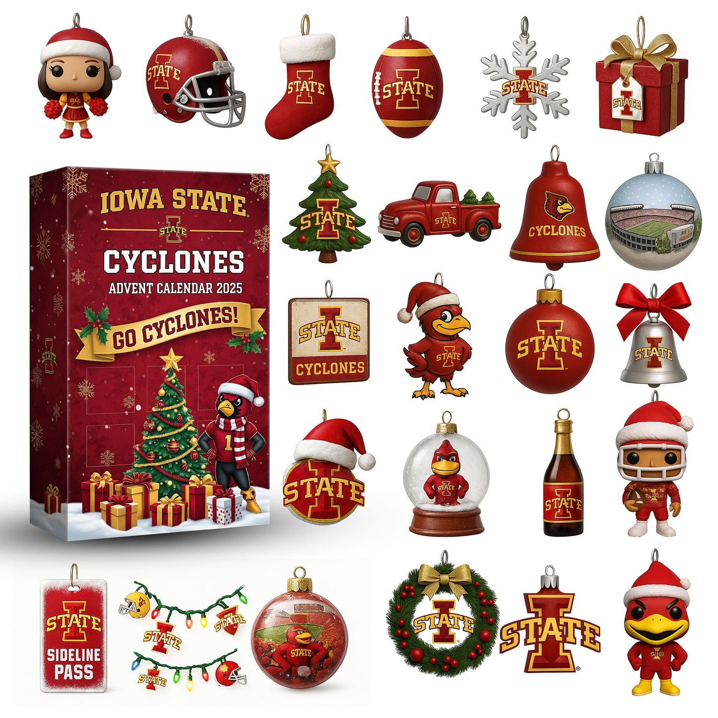 ISC Festive Collectibles Premium Advent Calendar 2025