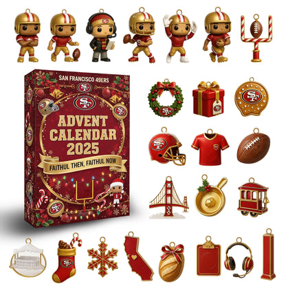 SF49 Festive Collectibles Premium Advent Calendar 2025