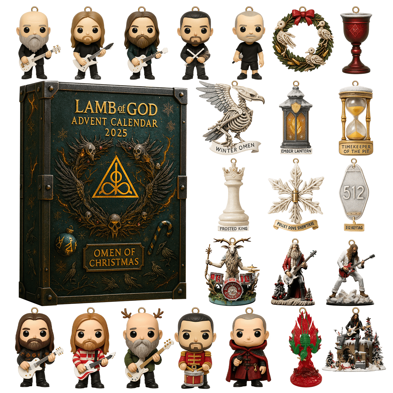 LOG Festive Collectibles Premium Advent Calendar 2025