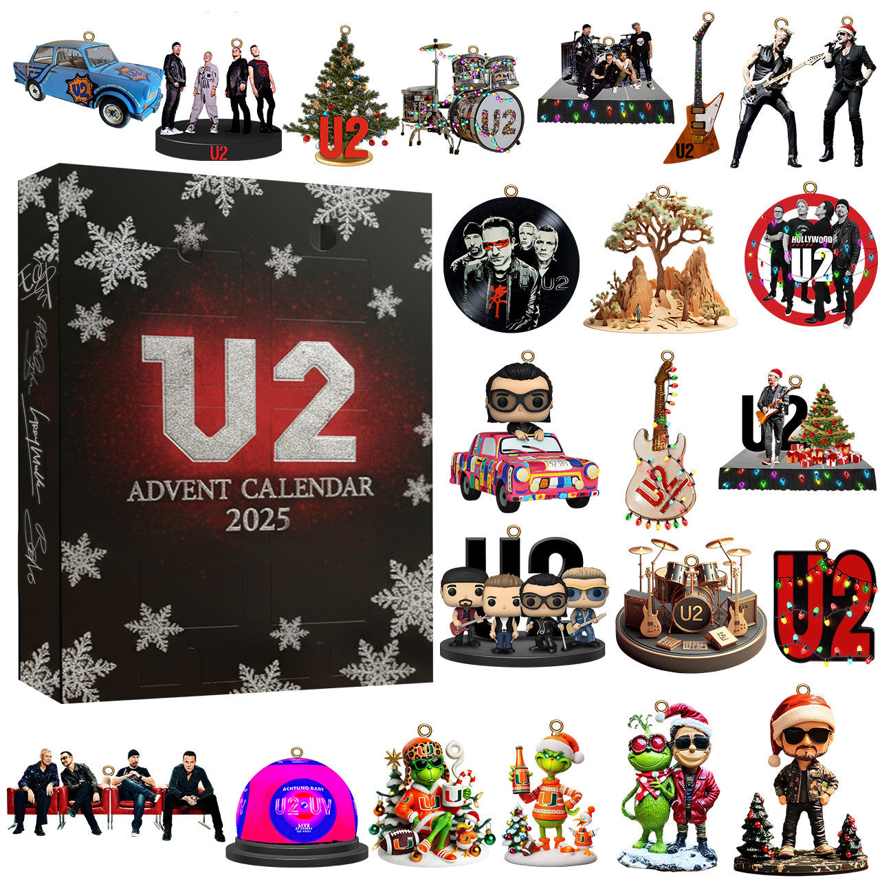 U2 Festive Collectibles Premium Advent Calendar 2025