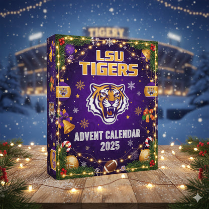 LSU Festive Collectibles Premium Advent Calendar 2025