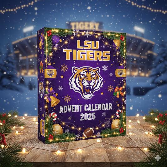 LSU Festive Collectibles Premium Advent Calendar 2025
