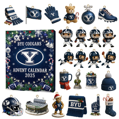 BYU Festive Collectibles Premium Advent Calendar 2025