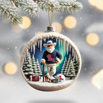 OMR 2025 Acrylic Christmas Tree Topper & Ornament Bundle - Exclusive Festive Fan Collectible Gift Set