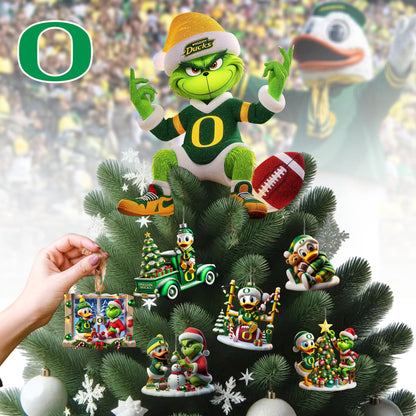 ORD 2025 Acrylic Christmas Tree Topper & Ornament Bundle - Exclusive Festive Fan Collectible Gift Set