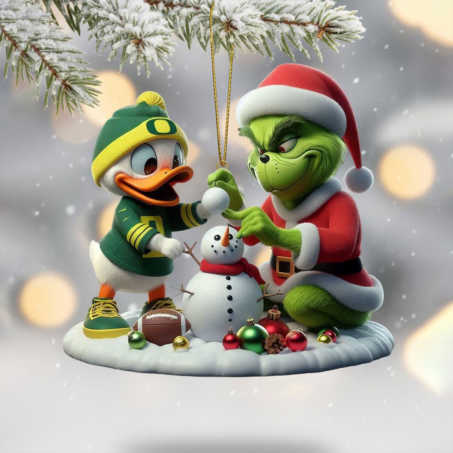 ORD 2025 Acrylic Christmas Tree Topper & Ornament Bundle - Exclusive Festive Fan Collectible Gift Set