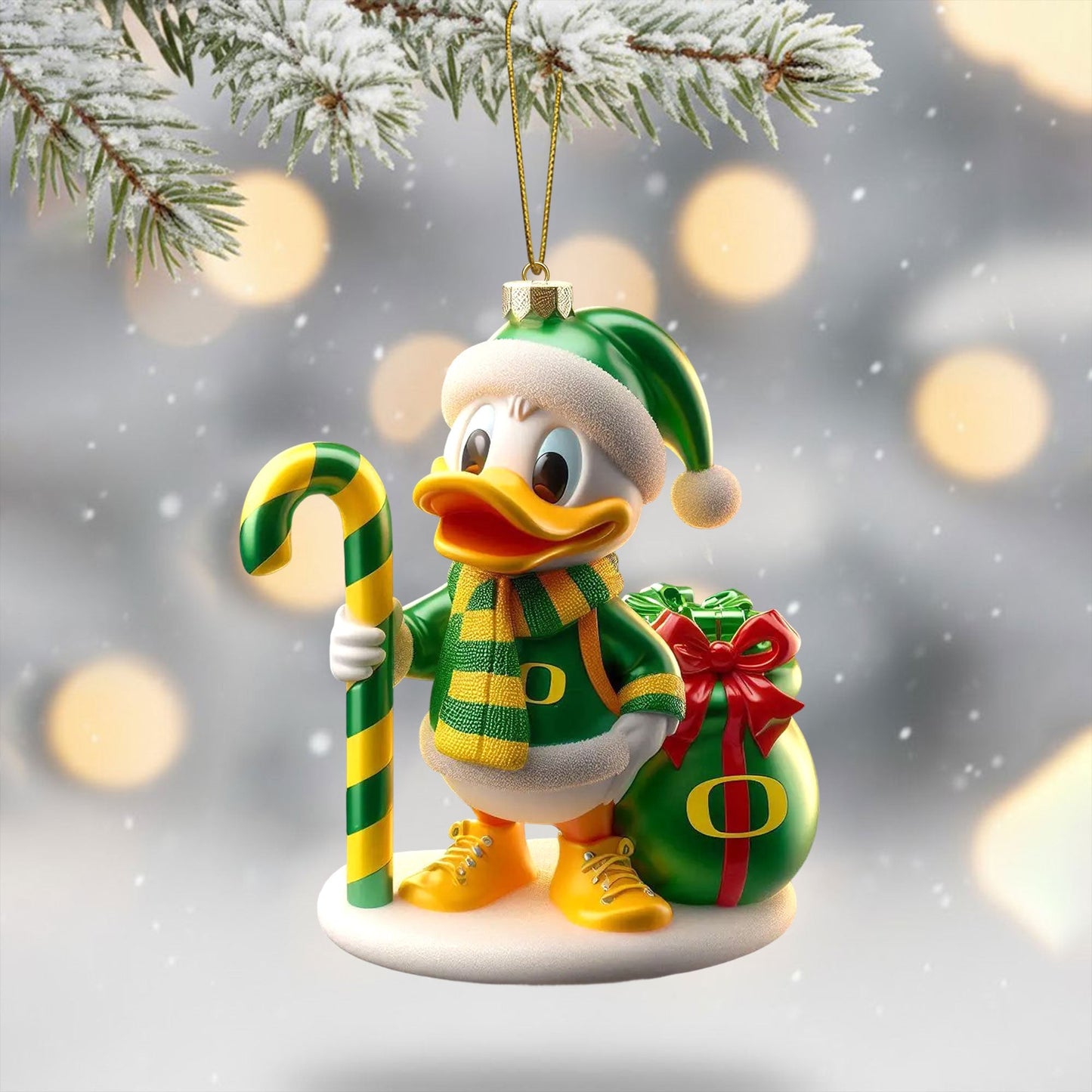 ORD 2025 Acrylic Christmas Tree Topper & Ornament Bundle - Exclusive Festive Fan Collectible Gift Set