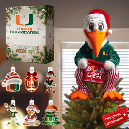 MHC 2025 Acrylic Christmas Tree Topper & Ornament Bundle - Exclusive Festive Fan Collectible Gift Set