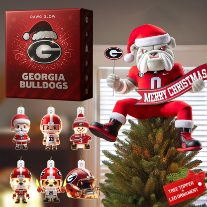 GGBD 2025 Acrylic Christmas Tree Topper & Ornament Bundle - Exclusive Festive Fan Collectible Gift Set