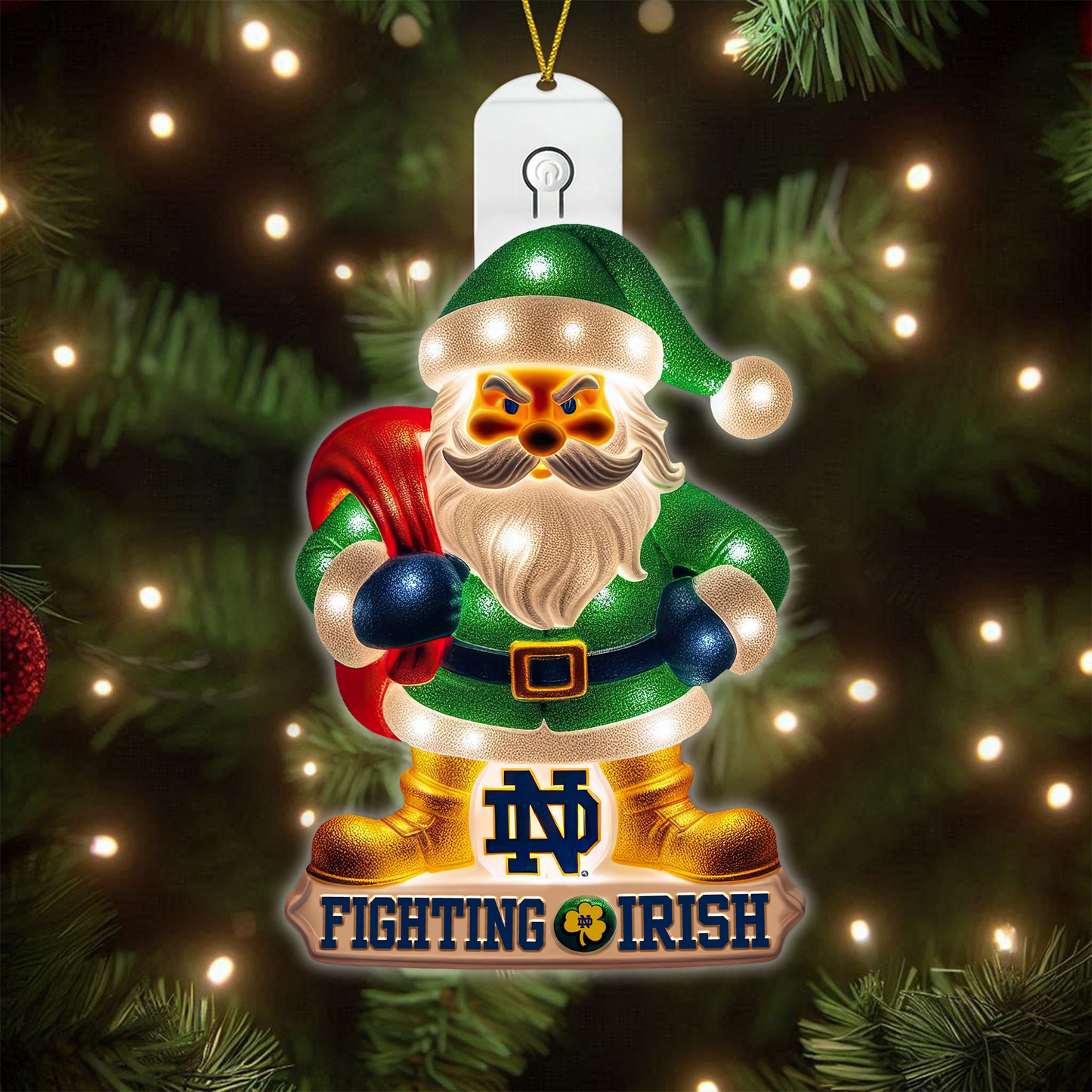 NDFI 2025 Acrylic Christmas Tree Topper & Ornament Bundle - Exclusive Festive Fan Collectible Gift Set