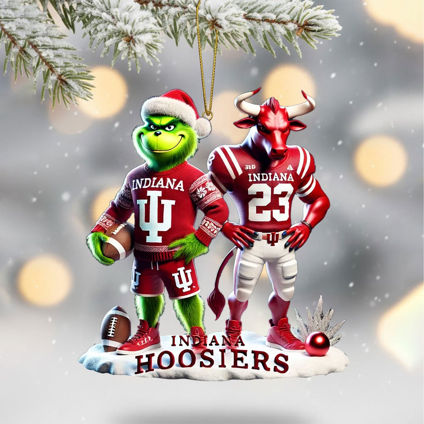 IDH 2025 Acrylic Christmas Tree Topper & Ornament Bundle - Exclusive Festive Fan Collectible Gift Set