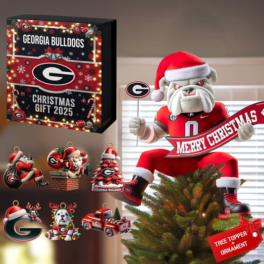 GGBD 2025 Acrylic Christmas Tree Topper & Ornament Bundle - Exclusive Festive Fan Collectible Gift Set