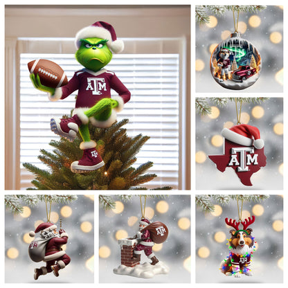 TAMA 2025 Acrylic Christmas Tree Topper & Ornament Bundle - Exclusive Festive Fan Collectible Gift Set