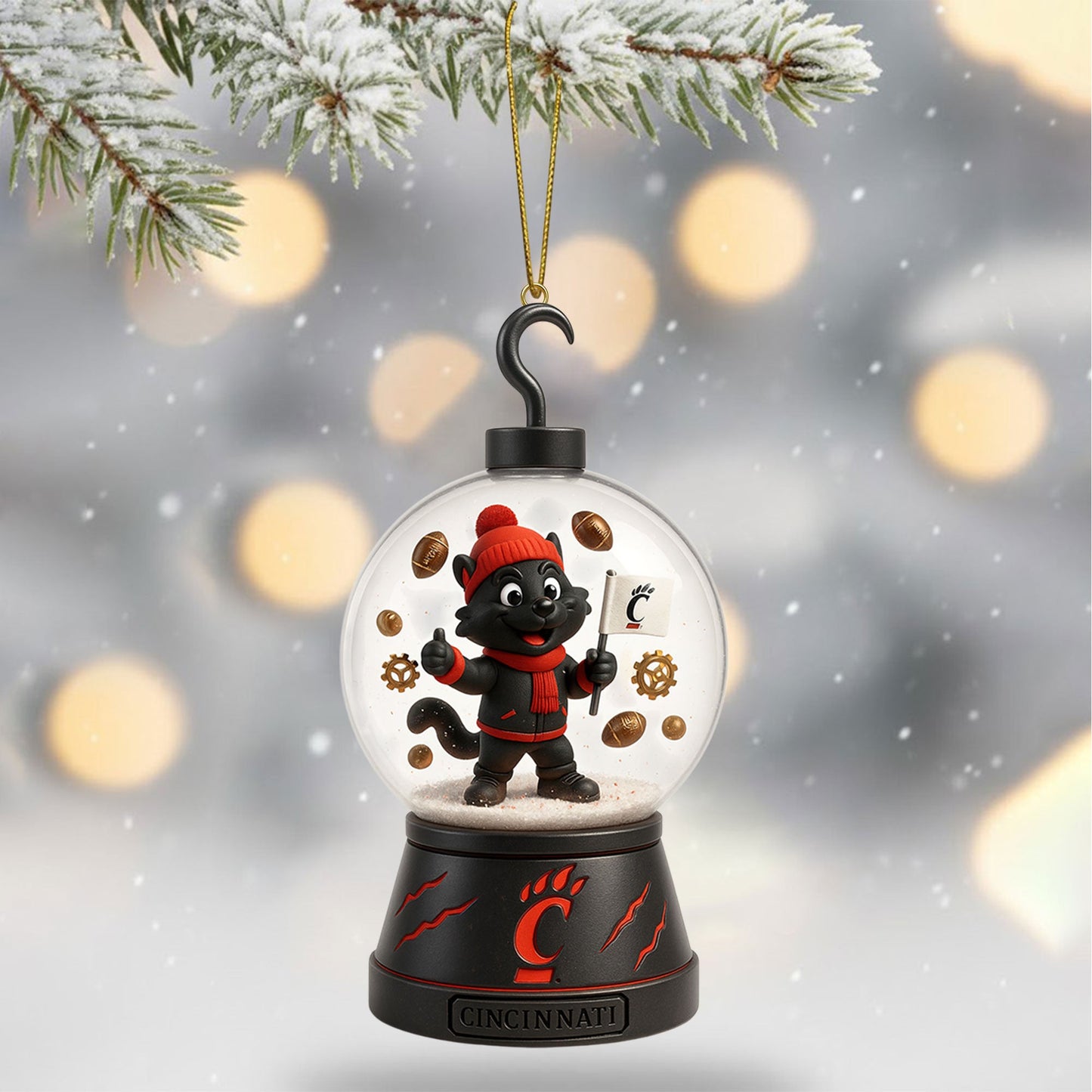 CCBC 2025 Acrylic Christmas Tree Topper & Ornament Bundle - Exclusive Festive Fan Collectible Gift Set