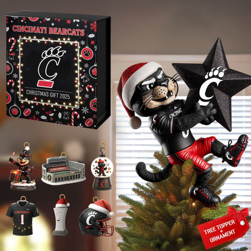 CCBC 2025 Acrylic Christmas Tree Topper & Ornament Bundle - Exclusive Festive Fan Collectible Gift Set