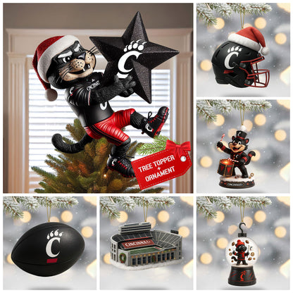 CCBC 2025 Acrylic Christmas Tree Topper & Ornament Bundle - Exclusive Festive Fan Collectible Gift Set