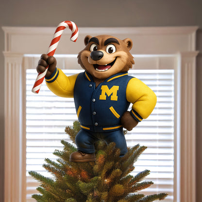 MWR 2025 Acrylic Christmas Tree Topper & Ornament Bundle - Exclusive Festive Fan Collectible Gift Set