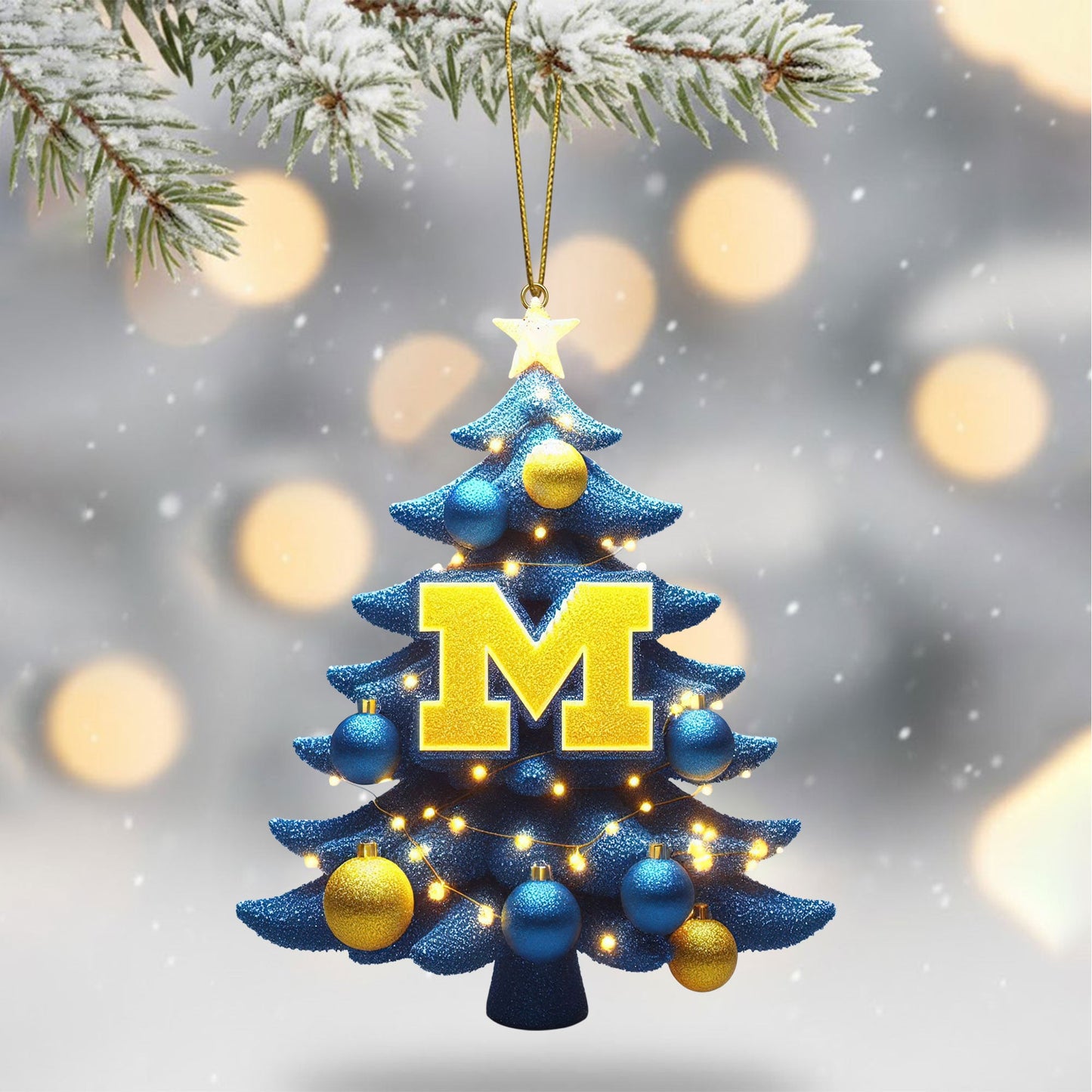 MWR 2025 Acrylic Christmas Tree Topper & Ornament Bundle - Exclusive Festive Fan Collectible Gift Set