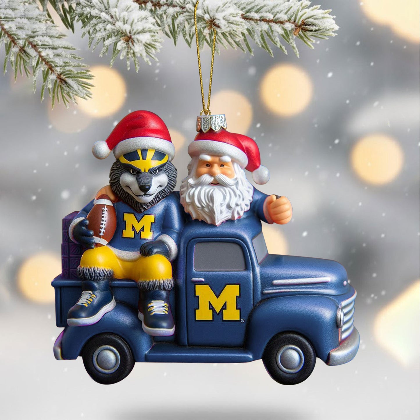 MWR 2025 Acrylic Christmas Tree Topper & Ornament Bundle - Exclusive Festive Fan Collectible Gift Set