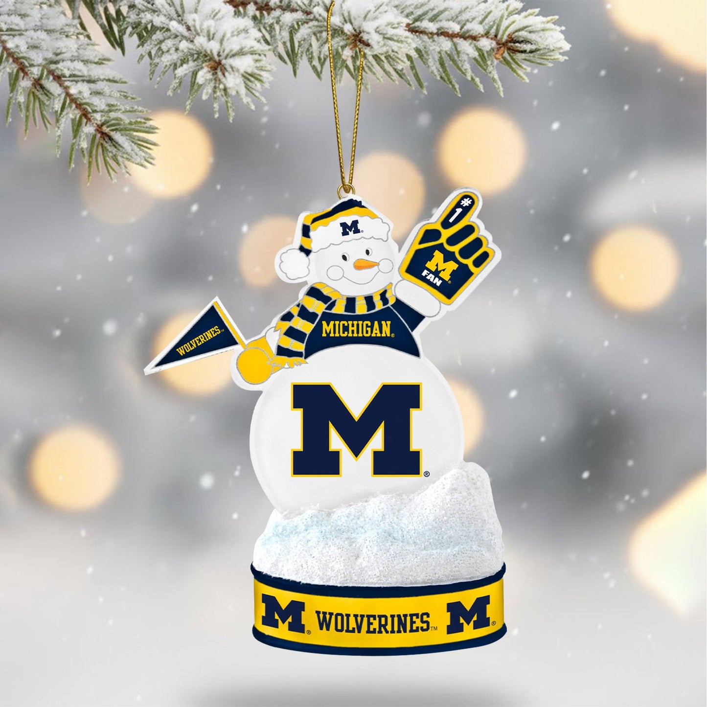 MWR 2025 Acrylic Christmas Tree Topper & Ornament Bundle - Exclusive Festive Fan Collectible Gift Set