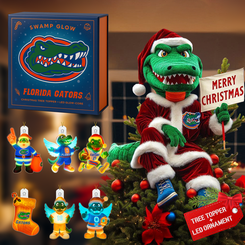 FGT 2025 Acrylic Christmas Tree Topper & Ornament Bundle - Exclusive Festive Fan Collectible Gift Set