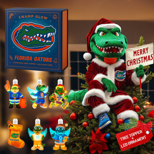 FGT 2025 Acrylic Christmas Tree Topper & Ornament Bundle - Exclusive Festive Fan Collectible Gift Set