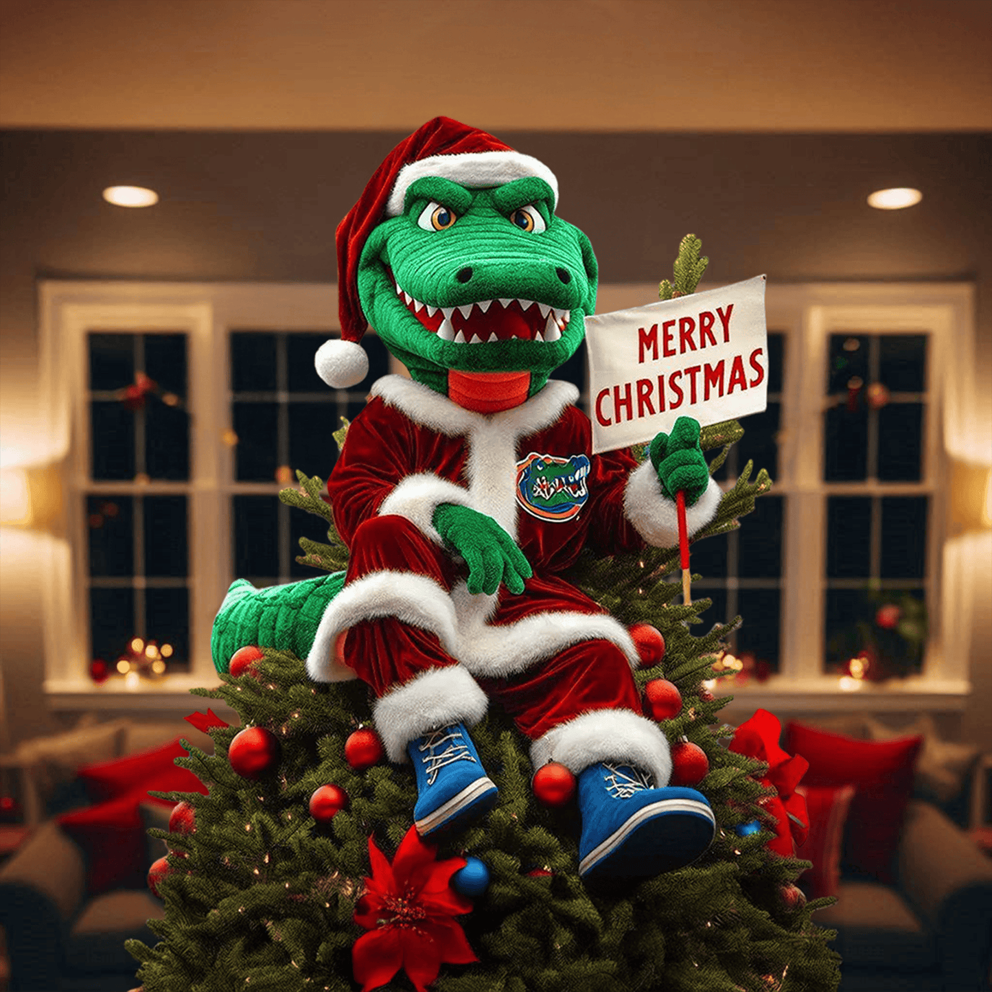 FGT 2025 Acrylic Christmas Tree Topper & Ornament Bundle - Exclusive Festive Fan Collectible Gift Set