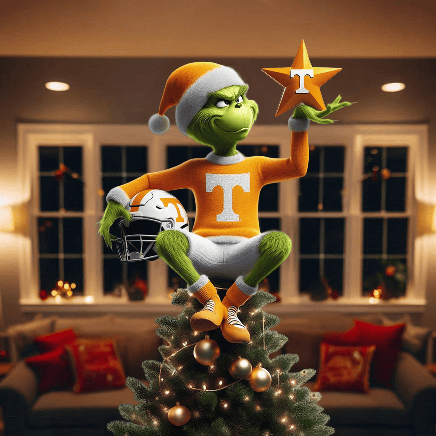 TNV 2025 Acrylic Christmas Tree Topper & Ornament Bundle - Exclusive Festive Fan Collectible Gift Set