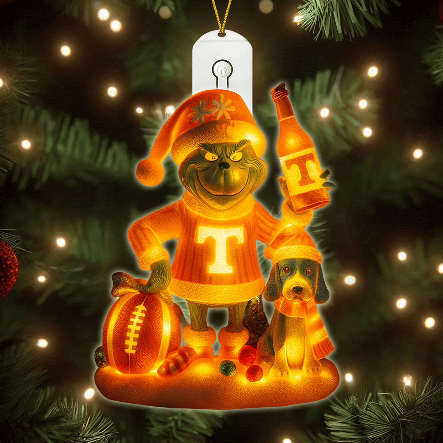 TNV 2025 Acrylic Christmas Tree Topper & Ornament Bundle - Exclusive Festive Fan Collectible Gift Set