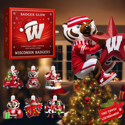 WBG 2025 Acrylic Christmas Tree Topper & Ornament Bundle - Exclusive Festive Fan Collectible Gift Set