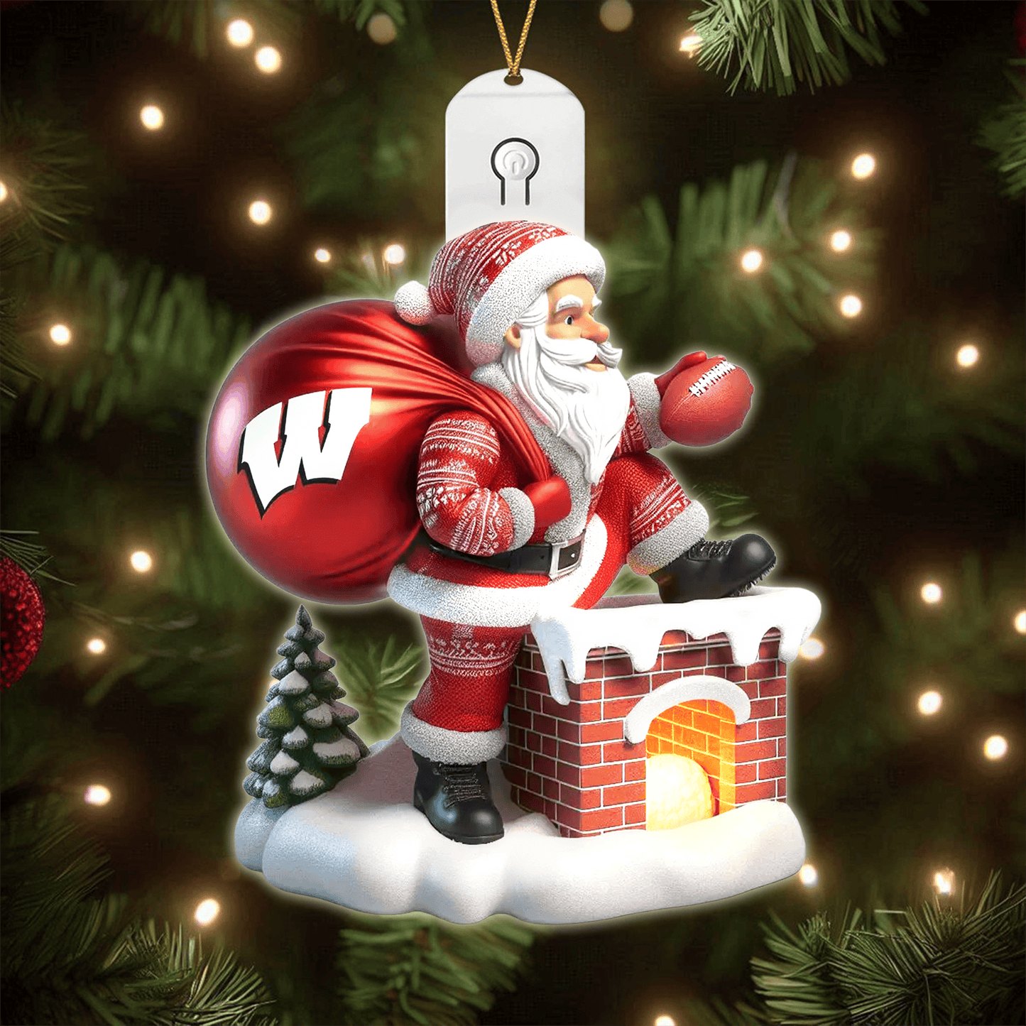 WBG 2025 Acrylic Christmas Tree Topper & Ornament Bundle - Exclusive Festive Fan Collectible Gift Set