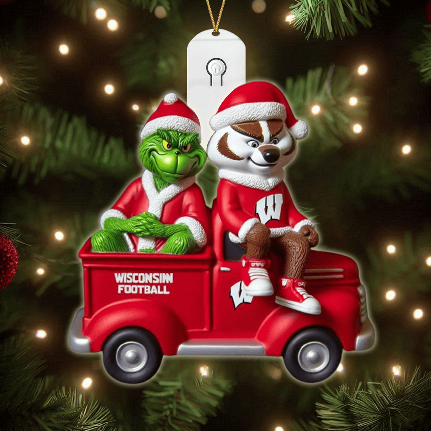 WBG 2025 Acrylic Christmas Tree Topper & Ornament Bundle - Exclusive Festive Fan Collectible Gift Set