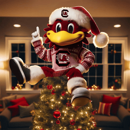 SCG 2025 Acrylic Christmas Tree Topper & Ornament Bundle - Exclusive Festive Fan Collectible Gift Set