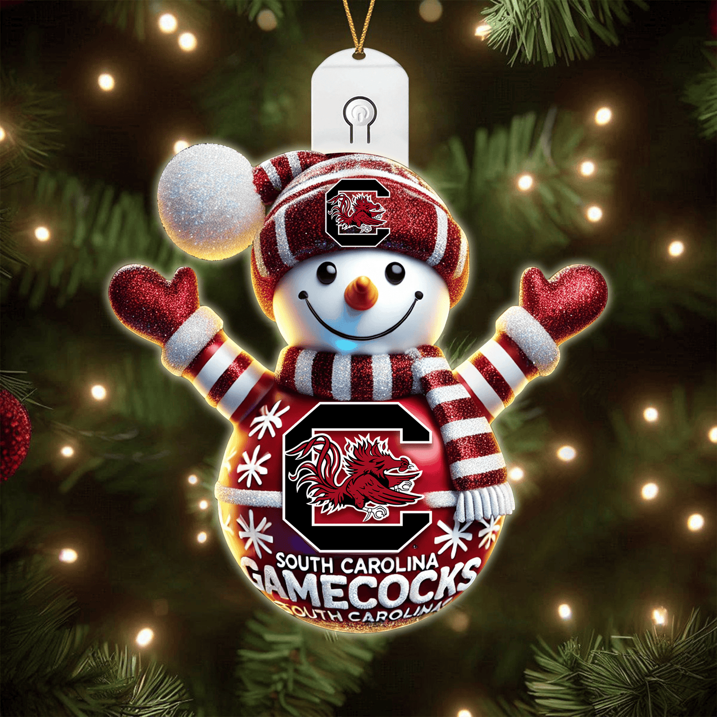 SCG 2025 Acrylic Christmas Tree Topper & Ornament Bundle - Exclusive Festive Fan Collectible Gift Set