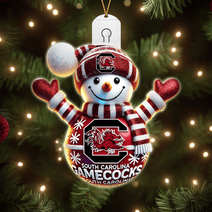 SCG 2025 Acrylic Christmas Tree Topper & Ornament Bundle - Exclusive Festive Fan Collectible Gift Set