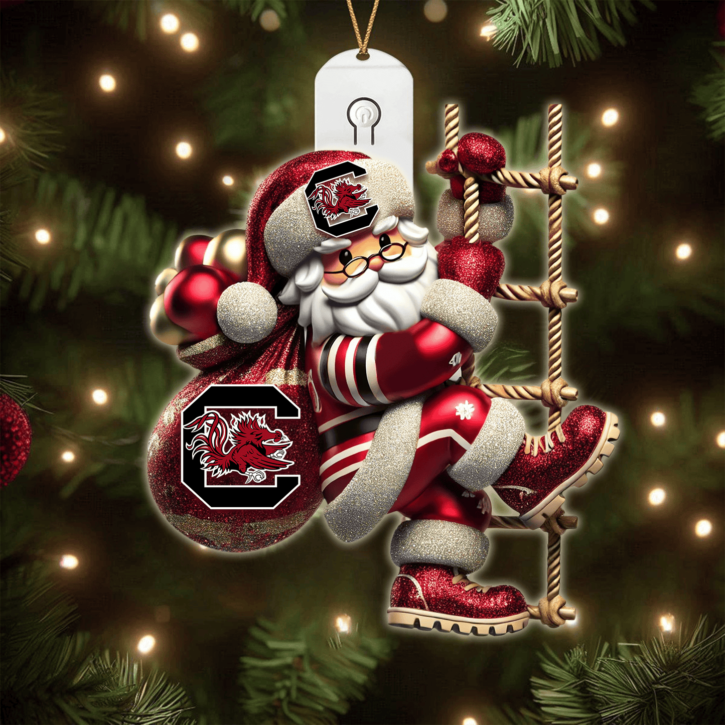 SCG 2025 Acrylic Christmas Tree Topper & Ornament Bundle - Exclusive Festive Fan Collectible Gift Set