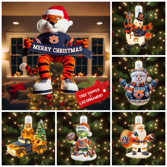 ABTG 2025 Acrylic Christmas Tree Topper & Ornament Bundle - Exclusive Festive Fan Collectible Gift Set